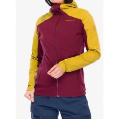 Kurtka softshell damska La Sportiva Aequilibrium Speed Jacket. Czerwone kurtki damskie La Sportiva, bez wzorów, z softshellu, bez kaptura. Za 731.49 zł.