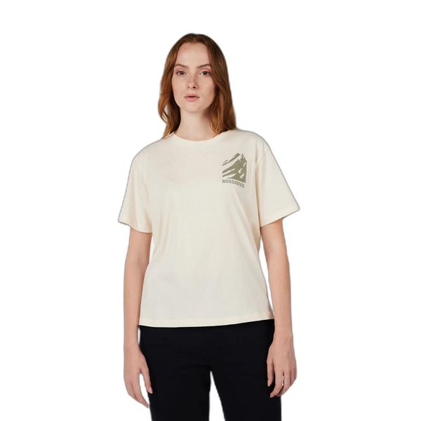 Koszulka damska Rossignol Waterfall Relax. Białe t-shirty damskie Rossignol, xs, bez wzorów, z bawełny, bez kołnierzyka. Za 249.00 zł.