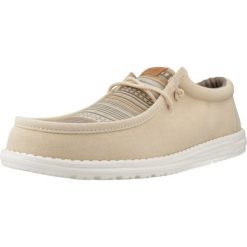 Buty HEY DUDE WALLY SURF SHAWL Beżowy. Brązowe trekkingi męskie SENZA MARCA. Za 339.80 zł.