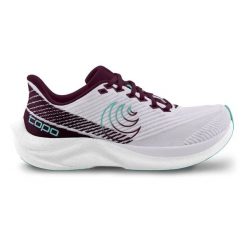 Damskie buty do biegania Topo Athletic Cyclone 3. Fioletowe obuwie sportowe damskie Topo Athletic, bez wzorów, z gumy, do biegania. Za 762.45 zł.