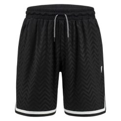 Szorty Macron Kalamitsi. Czarne krótkie spodenki sportowe męskie Macron, bez wzorów, na fitness i siłownię. Za 172.80 zł.