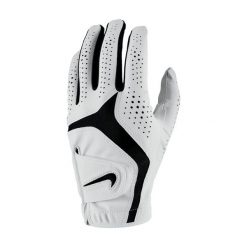 Rękawice golfowe dla praworęcznych regularne Nike Dura Feel X GG (x2). Białe buty sportowe męskie Nike, bez zapięcia, na golfa. Za 250.50 zł.