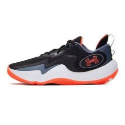 Buty treningowe męskie Under Armour Spawn 5. Czarne buty sportowe męskie Under Armour, z gumy, bez zapięcia, do koszykówki. Za 459.00 zł.