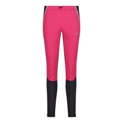 Spodnie narciarskie dla kobiet CMP. Czerwone spodnie materiałowe damskie CMP, bez wzorów. Za 340.00 zł.