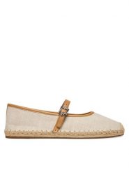 MICHAEL Michael Kors Espadryle Lynn Ballet 40S6LYFP1D Écru. Białe espadryle damskie MICHAEL Michael Kors, bez wzorów, z materiału, bez obcasa, bez zapięcia. Za 529.99 zł.