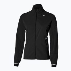 Kurtka do biegania męska Mizuno Premium Warm. Czarne kurtki męskie Mizuno, m, bez wzorów, sportowe, bez kaptura. Za 339.99 zł.