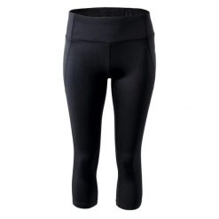 Damskie legginsy 3/4 Martes Lady Sariu. Czarne legginsy damskie MARTES, s, z aplikacjami, z elastanu, do biegania. Za 85.85 zł.