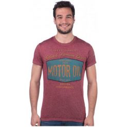 Brave Soul T-Shirt Męski Rig S Różowy. Czerwone t-shirty męskie Brave Soul. W wyprzedaży za 40.00 zł.