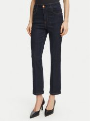 Fracomina Jeansy FY26WV9006D46093 Czarny Cropped Fit. Czarne jeansy damskie Fracomina. Za 344.99 zł.