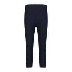 Legginsy rozciągliwe 3/4 damskie CMP Sara. Niebieskie legginsy damskie CMP, s, bez wzorów, z poliamidu. Za 195.00 zł.