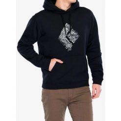 Bluza z kapturem męska Black Diamond Engineered Diamond Pullover Hoody. Czarne bluzy sportowe męskie Black Diamond, m, bez wzorów, z kapturem, trekkingowe. Za 312.99 zł.