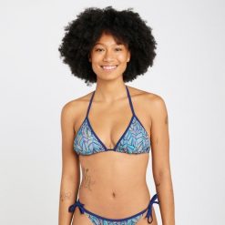 Góra kostiumu kąpielowego surfingowego damska Olaian Mae Foly. Bikini damskie OLAIAN, xs, bez wzorów. Za 19.99 zł.