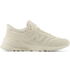 Sneakersy damskie New Balance 997 buty sportowe zamszowe beżowe (U997RME) beżowy. Brązowe obuwie sportowe damskie bez wzorów, z materiału. Za 768.97 zł.