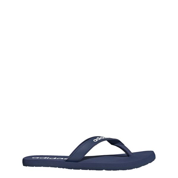 Japonki Eezay. Białe klapki damskie Adidas, z materiału, klasyczne. Za 126.60 zł.
