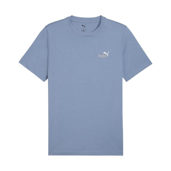 Koszulka z małym logo Puma N° 1 Essentials. Niebieskie buty sportowe męskie Puma, z bawełny, bez zapięcia, na fitness i siłownię. Za 72.00 zł.