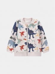 Coccodrillo Bluza WC4132203DEN Szary Regular Fit. Szare bluzy dla chłopców COCCODRILLO, bez wzorów, z bawełny, bez ramiączek, bez kaptura. Za 79.99 zł.
