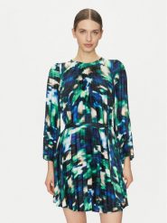 DKNY Sukienka koktajlowa DD4JYD78 Kolorowy Regular Fit. Sukienki damskie DKNY, bez wzorów, z syntetyku, wizytowe, bez kołnierzyka, bez ramiączek. W wyprzedaży za 369.99 zł.