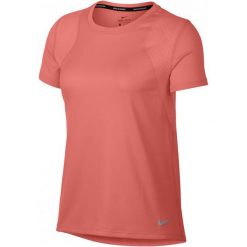 Nike Koszulka Biegowa Damska W Nk Run Top Ss, Crimson Pulse S. Koszulki sportowe damskie marki Nike. Za 89.00 zł.