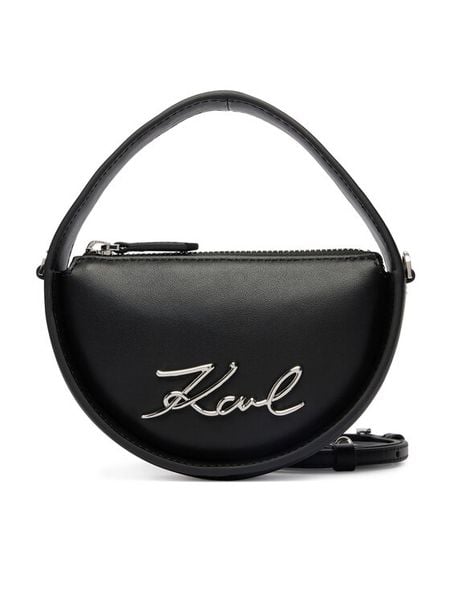 KARL LAGERFELD Torebka B2W30277 Czarny. Czarne torebki do ręki damskie KARL LAGERFELD, bez wzorów, ze skóry, bez dodatków. Za 583.99 zł.