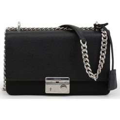 Prada Listonoszka 1BD009_ZMYF. Torby na ramię damskie Prada, bez wzorów, z materiału, bez dodatków. Za 3,887.00 zł.