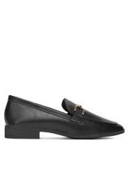 DeeZee Loafersy DXF26165-231001 Czarny. Czarne mokasyny damskie DeeZee, ze skóry. Za 139.99 zł.