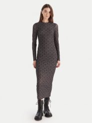 HUGO Sukienka codzienna Nastan 50542400 Czarny Slim Fit. Czarne sukienki damskie Hugo, na co dzień, l, bez wzorów, z syntetyku, bez kołnierzyka, bez ramiączek, proste. Za 569.99 zł.