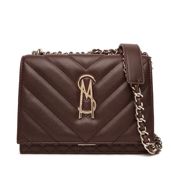 Torebka Steve Madden. Brązowe listonoszki damskie Steve Madden, bez wzorów, bez dodatków. Za 407.99 zł.