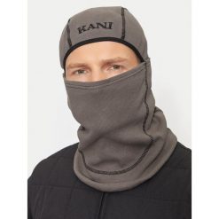 Kominiarka Karl Kani. Czarne czapki i kapelusze męskie Karl Kani, na zimę, bez wzorów, retro. Za 119.99 zł.
