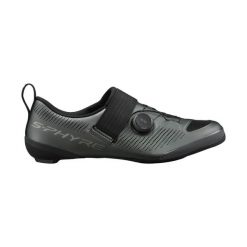 Buty Shimano TR9. Szare buty sportowe męskie Shimano, bez zapięcia, rowerowe. Za 1,478.00 zł.