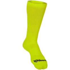 Skarpety tenisowe męskie Wilson Rush Pro Crew Sock. Niebieskie skarpety męskie Wilson, bez wzorów. Za 46.00 zł.