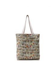 Disney 100 Torebka ACCCS_SS23_150D100 Kolorowy. Torebki do ręki damskie Disney 100, bez wzorów, z materiału, bez dodatków. Za 59.99 zł.