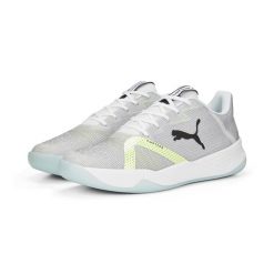 Obuwie do piłki ręcznej Mężczyzna Puma Accelerate Turbo Nitro II biały. Białe buty sportowe męskie Puma, z materiału, bez zapięcia, do piłki ręcznej. Za 706.00 zł.
