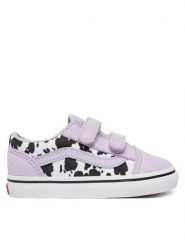 Vans Tenisówki VN000CTGGRG1 Fioletowy. Fioletowe trampki i tenisówki dziewczęce Vans, bez wzorów, ze skóry, bez zapięcia. Za 219.99 zł.
