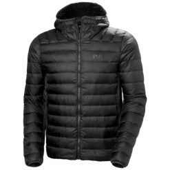 Kurtka z kapturem Helly Hansen Verglas Down Hybrid 2.0. Czarne kurtki męskie Helly Hansen, m, bez wzorów, z elastanu, z kapturem. Za 950.85 zł.