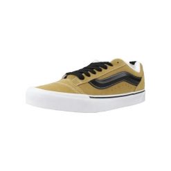 Buty Dorosły Vans Knu Skool brązowy. Brązowe obuwie sportowe damskie Vans, bez wzorów, trekkingowe. Za 290.99 zł.