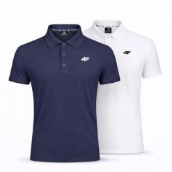 KOSZULKA POLO 4F MĘSKA KOMPLET NA CO DZIEŃ ZESTAW 2 SZTUKI. Koszulki polo męskie 4f, m, bez wzorów, z bawełny, bez kołnierzyka, bez ramiączek, na fitness i siłownię. Za 179.99 zł.