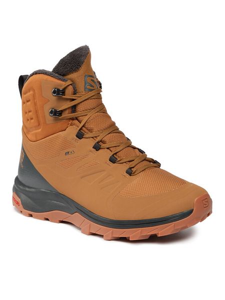 Salomon Trekkingi Outblast Thinsulate™ Climasalomon™ Waterproof L47382500 Brązowy. Brązowe trekkingi męskie Salomon, trekkingowe, thinsulate. Za 599.99 zł.