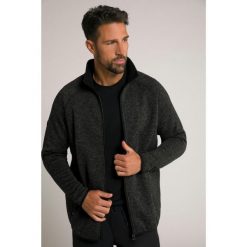 Męska Bluza rozpinana z dzianiny i polaru. Czarne bluzy męskie JAY-PI, m, bez wzorów, z dzianiny, bez kaptura. Za 279.99 zł.