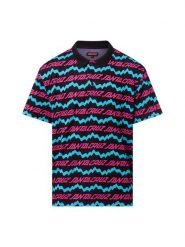 Santa Cruz koszulka polo - Slime Drip Mężczyźni Bawełna niebieski|czarny|wyrazisty róż, S. Czarne koszulki polo męskie SANTA CRUZ, m, bez wzorów, z bawełny, bez ramiączek. Za 169.95 zł.