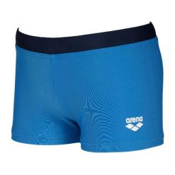 Spodenki treningowe kąpielówki chłopięce na basen Arena Logo Cat's. Czarne szorty dla chłopców Arena, bez wzorów, sportowe. Za 59.99 zł.