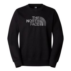 The North Face Bluza Drew Peak Crew Nf0A89Ekjk3. Czarne bluzy męskie The North Face, m, bez wzorów, bez kaptura. Za 245.99 zł.