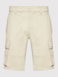 Only & Sons Szorty materiałowe Cam 22016689 Beżowy Regular Fit. Brązowe szorty męskie Only & Sons, m, bez wzorów, z bawełny. Za 119.99 zł.