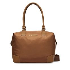 Torebka Valentino. Brązowe torebki do ręki damskie Valentino, bez wzorów, klasyczne, bez dodatków. Za 549.99 zł.