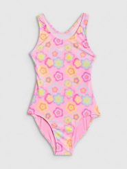 4F Kostium kąpielowy jednoczęściowy dziewczęcy - multikolor 122/128 (6-8 lat). Stroje kąpielowe dla dziewczynek 4f, bez wzorów, z materiału. Za 89.99 zł.