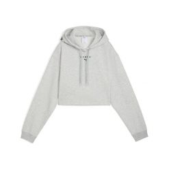 Damska gruba bluza z kapturem PUMA x HYROX PUMA. Czarne bluzy damskie Puma, l, bez wzorów, z kapturem, do biegania. Za 201.99 zł.