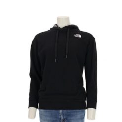 Second life - Bluza z kapturem damska The North Face czarna - Jak nowy. Czarne bluzy damskie The North Face, l, bez wzorów, z materiału, z kapturem, na fitness i siłownię. Za 76.64 zł.