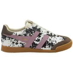 Damskie zamszowe buty sportowe Gola Elan Savanna. Białe obuwie sportowe damskie Gola, bez wzorów, z gumy. Za 457.50 zł.