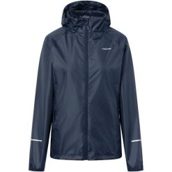 Kurtka przeciwdeszczowa Rainer Lady. Niebieskie kurtki damskie Viking, m, bez wzorów, z materiału, z kapturem. Za 169.99 zł.