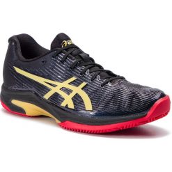 Buty ASICS - Solution Speed FF L.E Clay 1041A055 Black/Rich Gold 001. Buty sportowe męskie marki Asics. Za 649.00 zł.