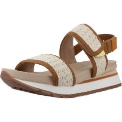 Sandały GIOSEPPO 78121G Beżowy. Brązowe obuwie sportowe damskie Gioseppo, bez wzorów, z syntetyku, bez obcasa, bez zapięcia. Za 348.99 zł.